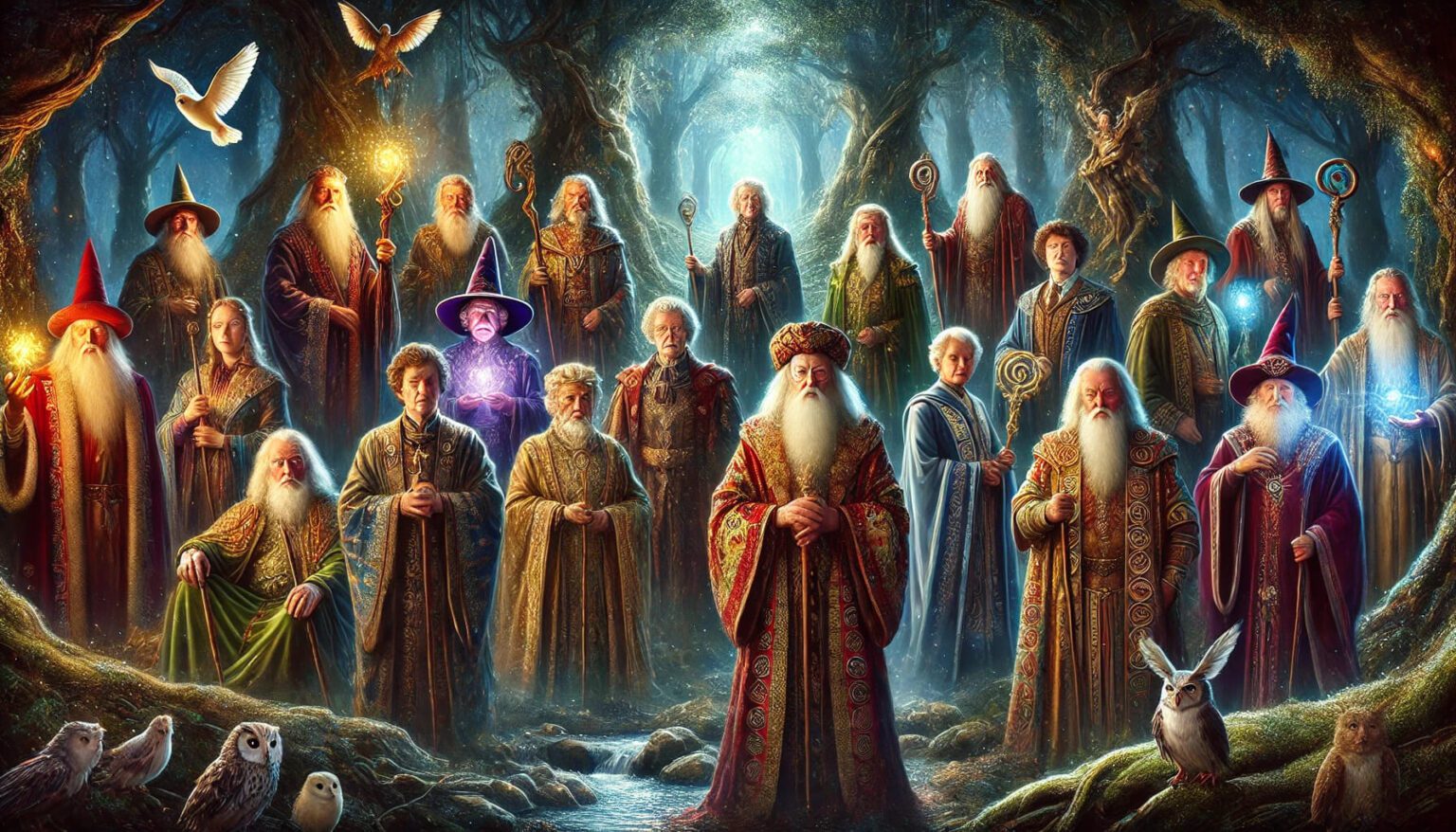 Top Famous Wizards In History Legendary Magic And Mysticism