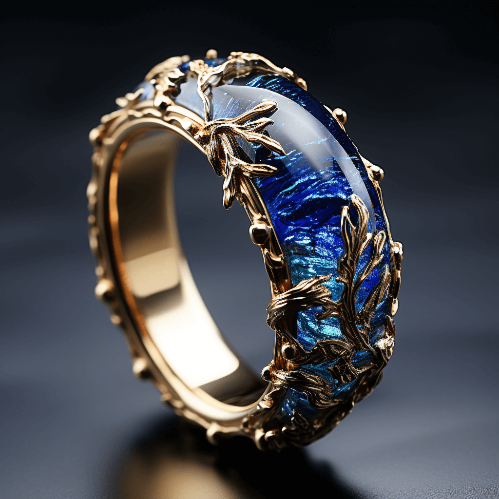 Azurite Ring