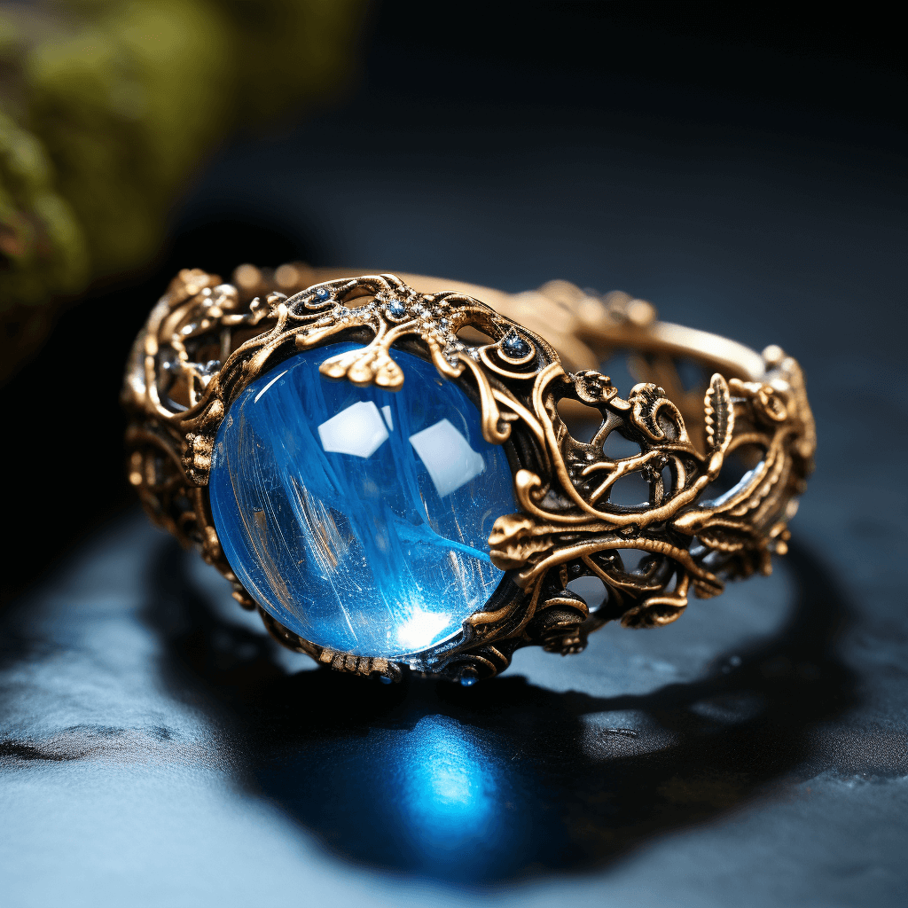 Blue Lace ring