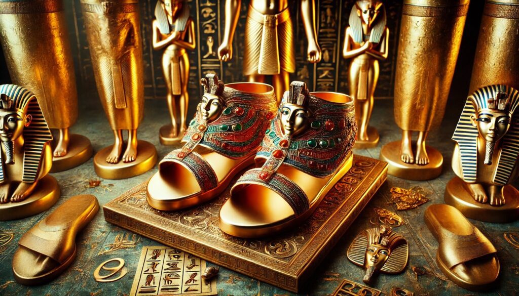 Egyptian Golden Sandals